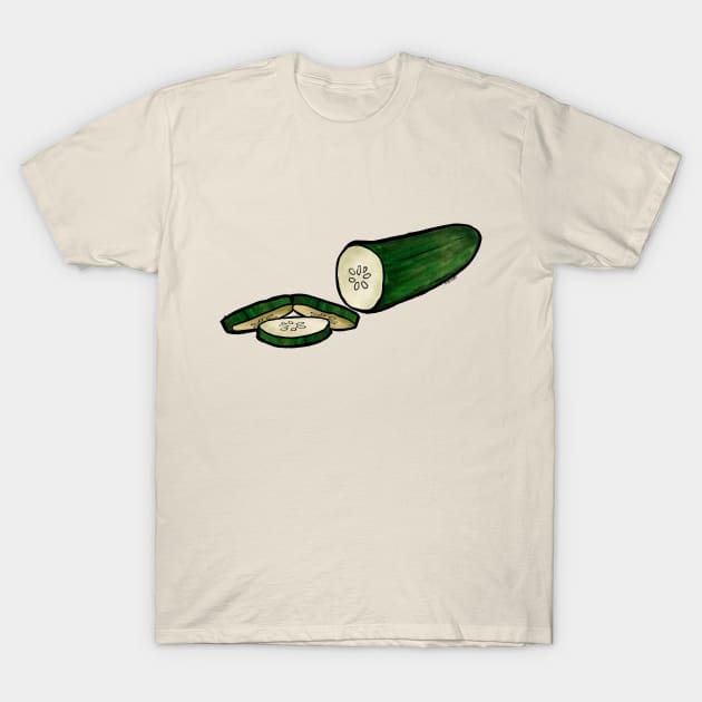 Cucumber T-Shirt by NoahGinex